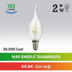 2W NEXT LED AMPÜL KIVRIK BUJİ E14