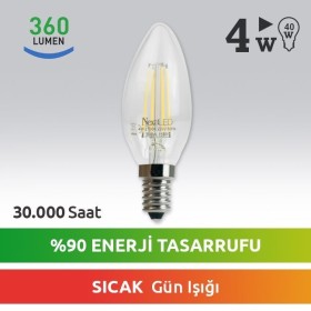4W NEXT LED AMPÜL BUJİ E-14
