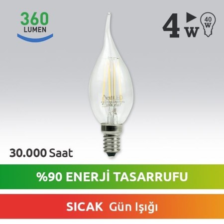 4W NEXT LED AMPÜL