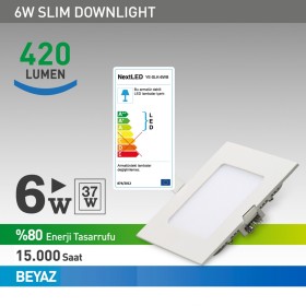 Next Led 6w Kare Panel