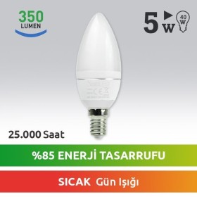 5W NEXT LED SOFT BUJİ AMPÜL