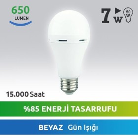 7W NEXT LED ŞARJLI AMPÜL