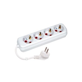 4 Lü Topraklı Kablolu Grup Priz