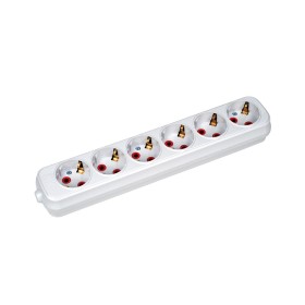 6 Lı Topraklı Kablosuz Grup Priz