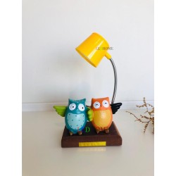 Baykuş Görünümlü Mini Masa Lambası