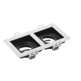 Kare Tekli Dekoratif Boş Spot Petunya 2 Beyaz