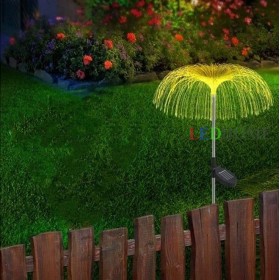 Solar Deniz Anası Fiber Optik Dekoratif Bahçe Aydınlatması