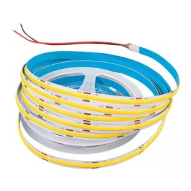 12 Volt 8 mm Esnek Cob Şerit Led Beyaz