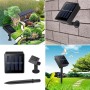 Solar Güneş Enerjili 10 Mt 100 Ledli Dekoratif Bahçe Aydınlatma ip Led